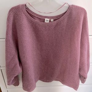 Chunky Pink Gap Sweater